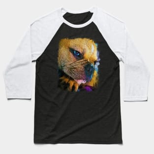 Cool French Bulldog Baseball T-Shirt